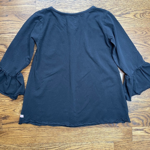 RuffleButts Black Belle Top - Picture 10 of 14